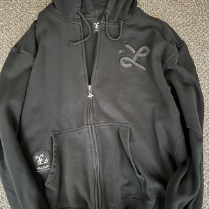 LRG Black XL zip up hoodie